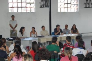 Professores participaram também de assembleia geral com alunos