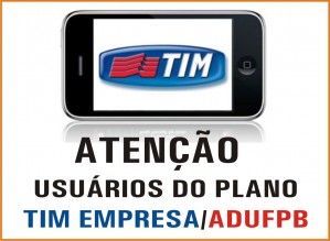 Banner de Internet - TIM ADUFPB