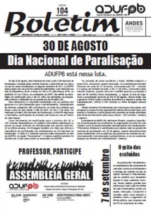 Boletim Adufpb 104