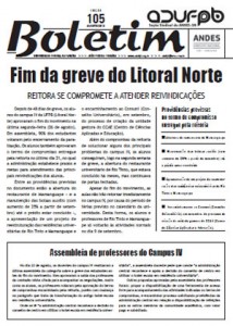 Boletim Adufpb 105
