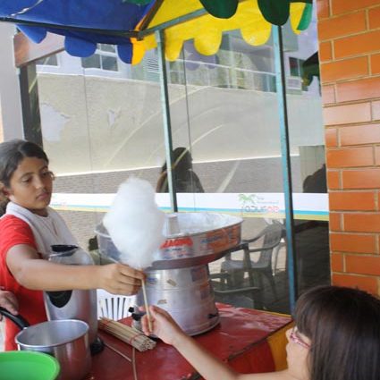 Dia das Crianças - algodão doce