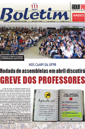 Boletim ADUFPB n 111