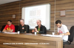 Assembleia em Bananeiras