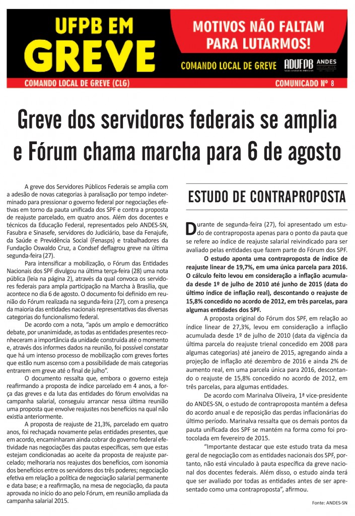 COMUNICADO CLG - UFPB - Nº 9.indd