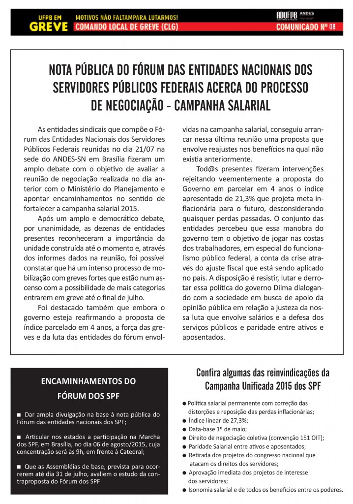 COMUNICADO CLG - UFPB - Nº 9.indd