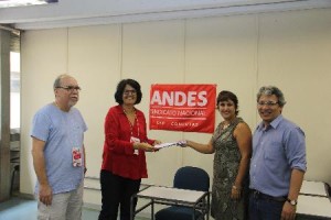 registrada chapa para eleição do andes