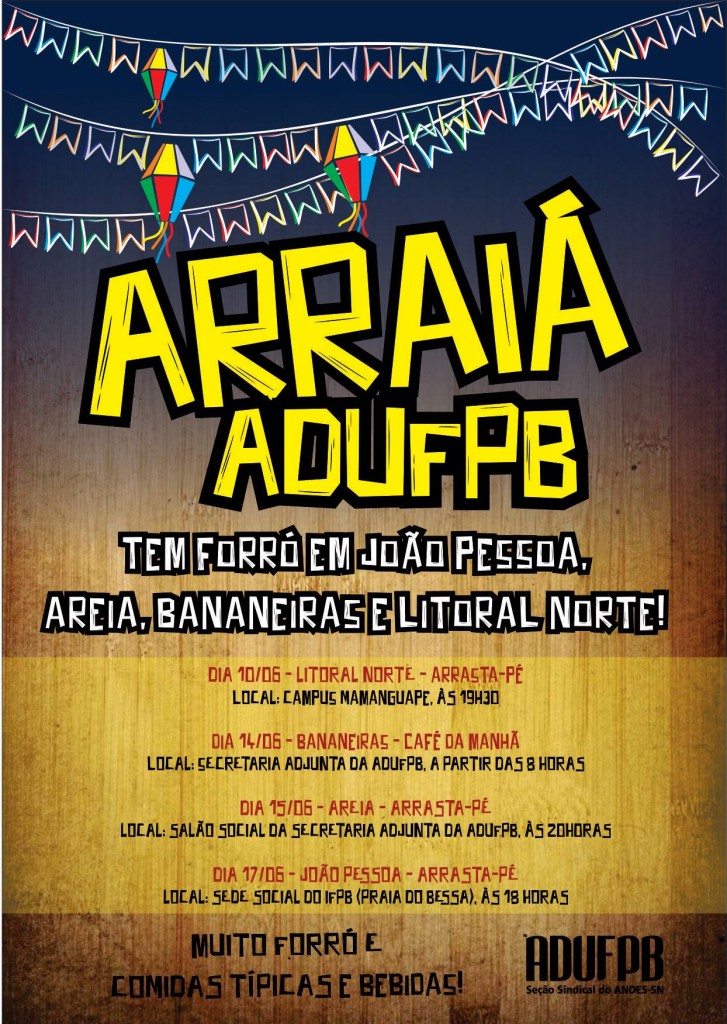 cartaz eventos juninos 2016