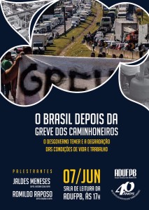 banner o brasil depois da greve dos caminhoneiros