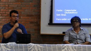 Cristiano Bonneau na abertura do evento