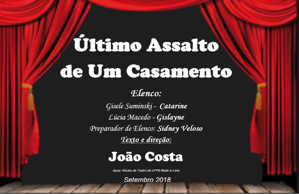 peça ultimo assalto de um casamento