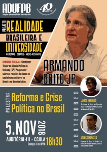 realidade brasileira e universidade - crise política e o Estado no Brasil