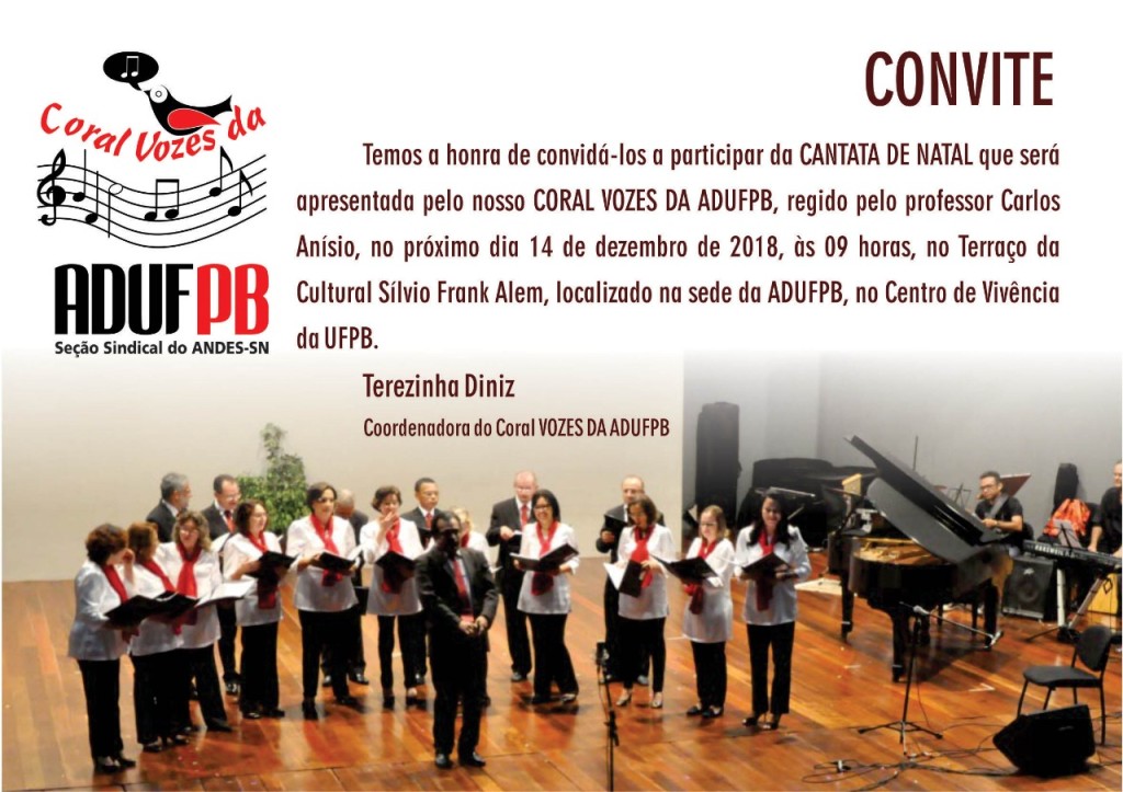 cantata de natal 2018