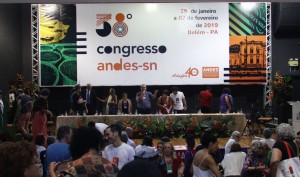 Mesa de abertura do 38 congresso do andes - 2019.01