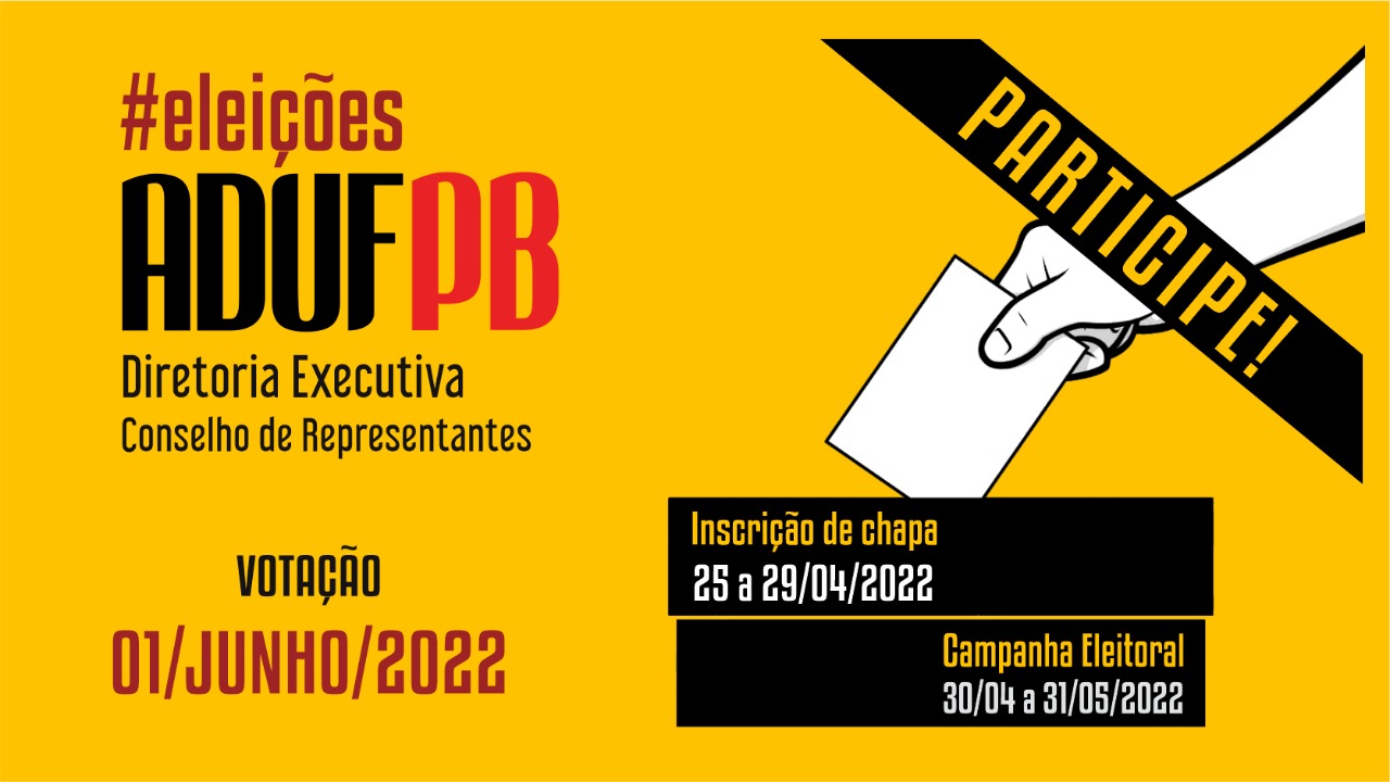 Eleições ADUFPB 2022