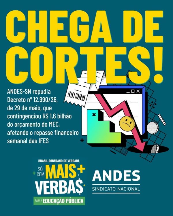 2026.06 – chega de cortes card