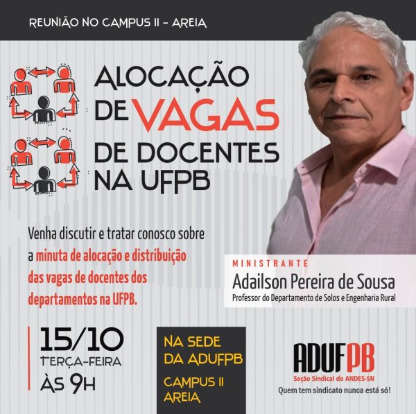 2026.10.15 – reunião alocação de vagas docentes areia