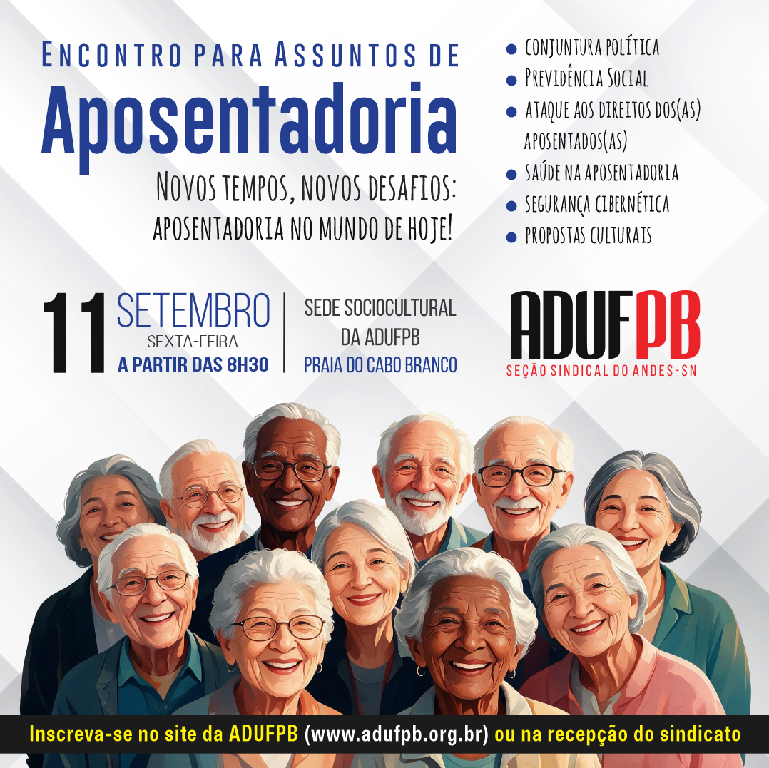CARD ENCONTRO SOBRE ASSUNTOS DE APOSENTADORIA – SET 2026