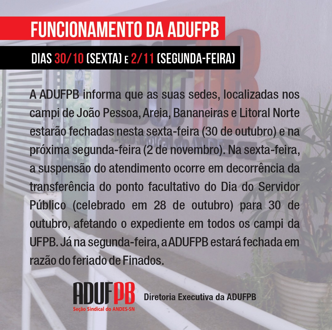 2026.11 – funcionamento da aduf finados